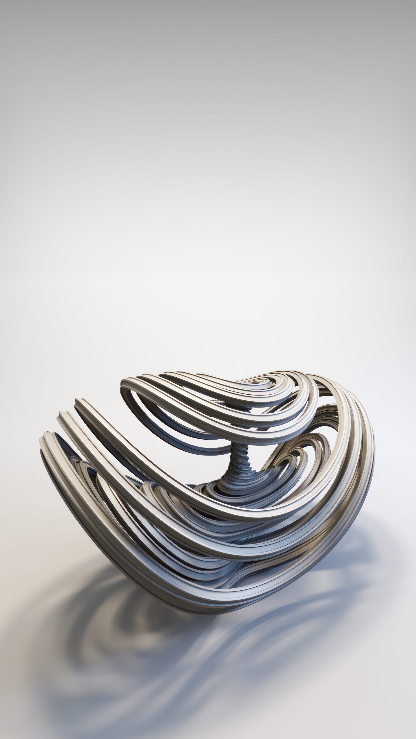 Three-Scroll Unified Chaotic System digital artwork by Riccardo Zerbinati