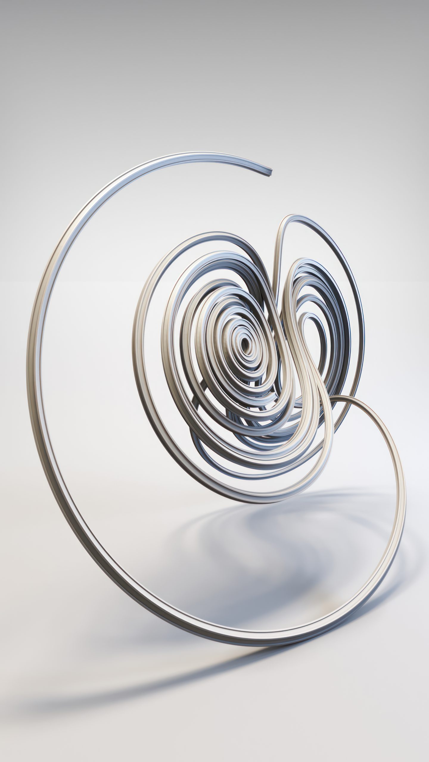 Lorenz System strange attractor art by Riccardo Zerbinati