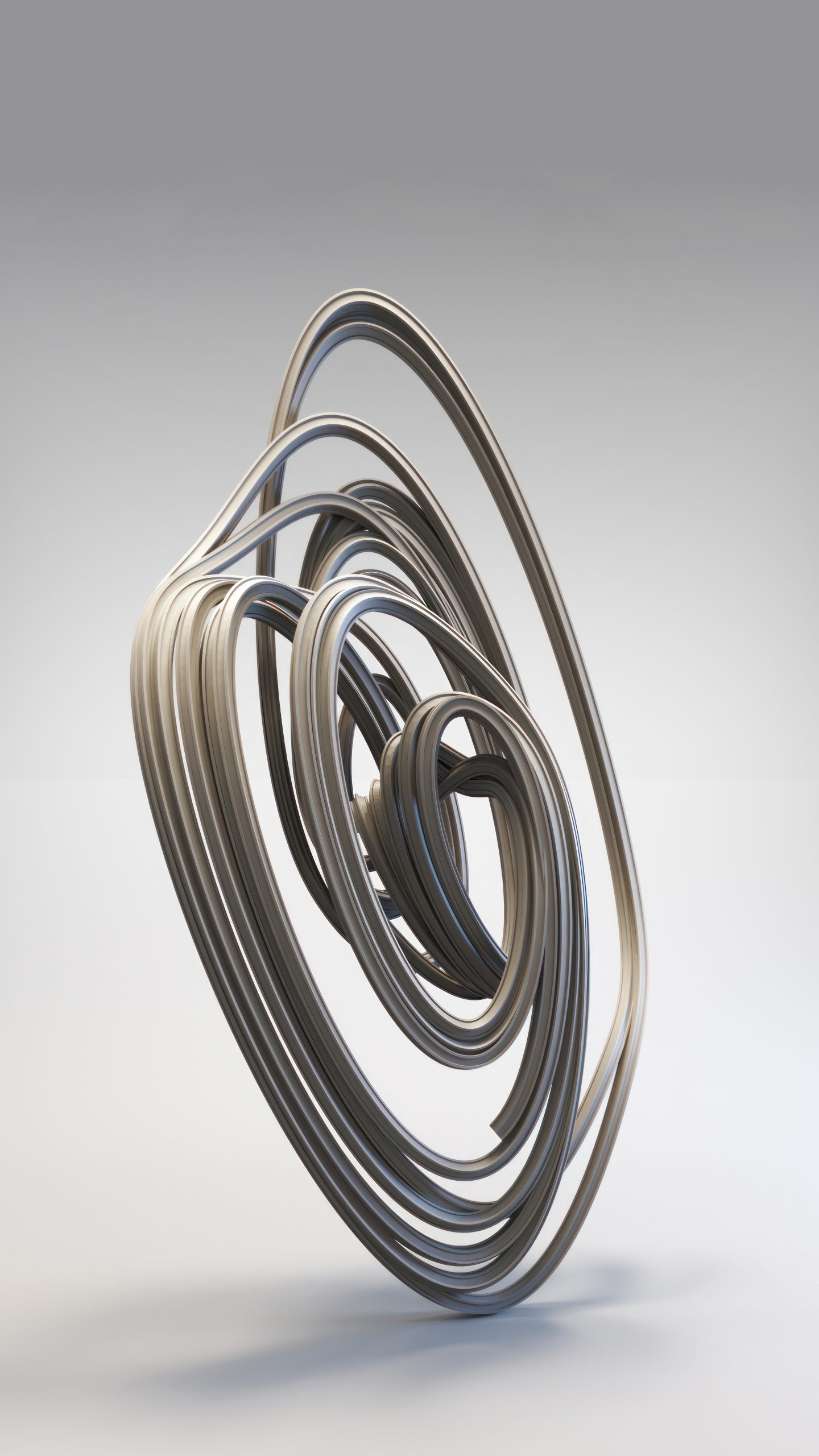 Arneodo System strange attractor art by Riccardo Zerbinati