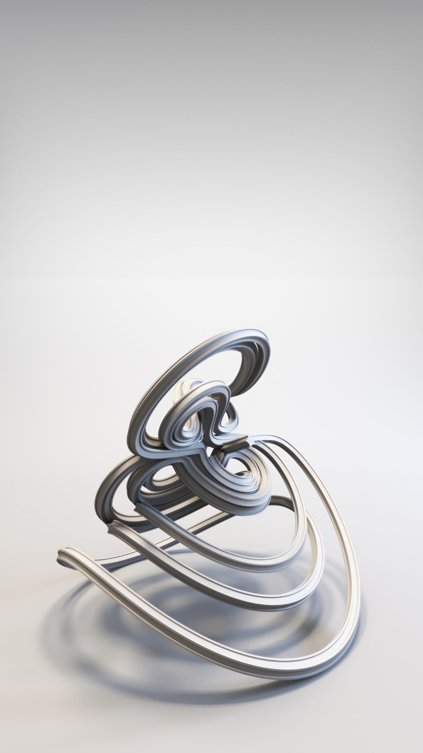 Wang–Sun System strange attractor art by Riccardo Zerbinati