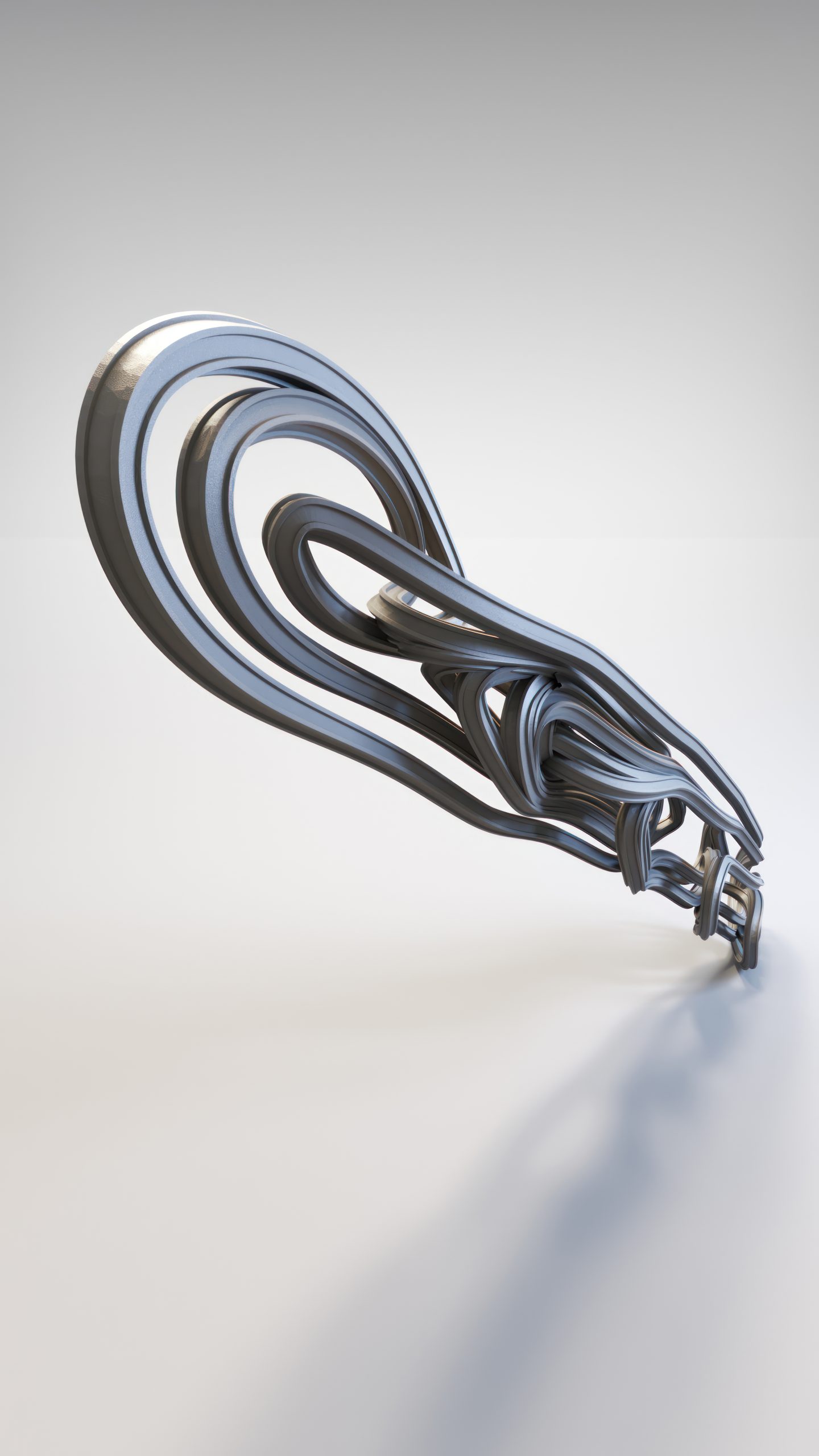Multi-scroll Chua 1 System digital artwork by Riccardo Zerbinati