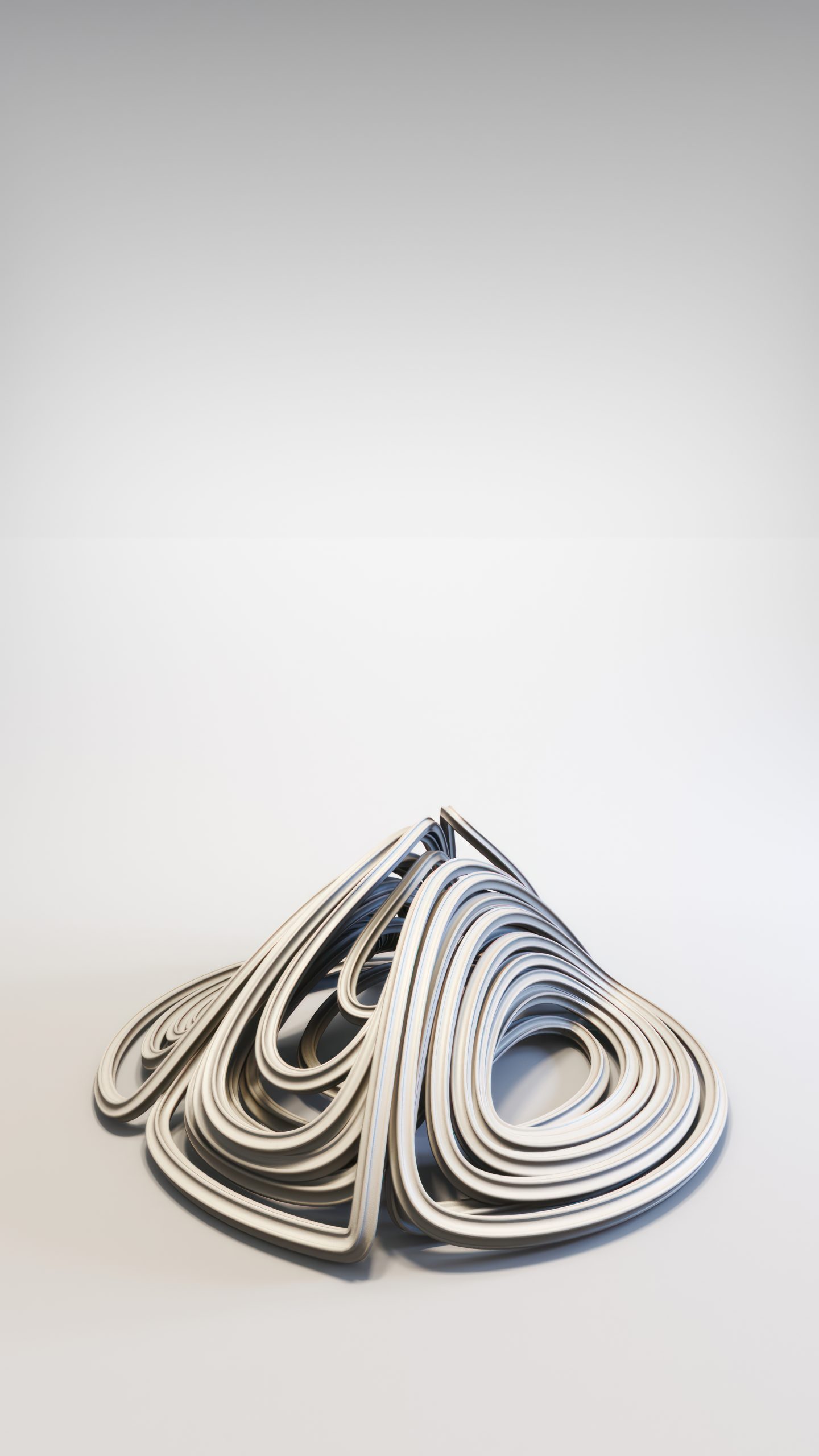 Rabinovich–Fabrikant System strange attractor art by Riccardo Zerbinati