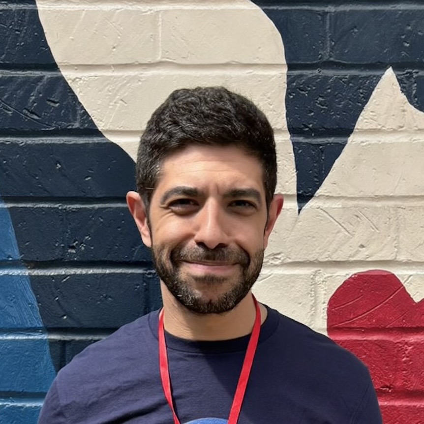 Portrait of artist Riccardo Zerbinati